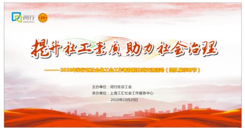 喜訊！虹橋鎮(zhèn)榮獲一等獎(jiǎng)，閔行區(qū)2020年社會(huì)化工會(huì)工作者技能比武交流活動(dòng)圓滿落幕